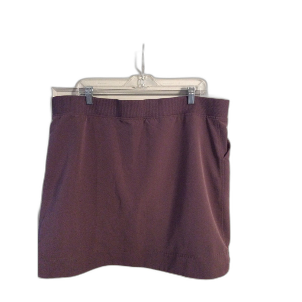 Plus size XXL Purple Skort Golf Shorts Stretchy EUC